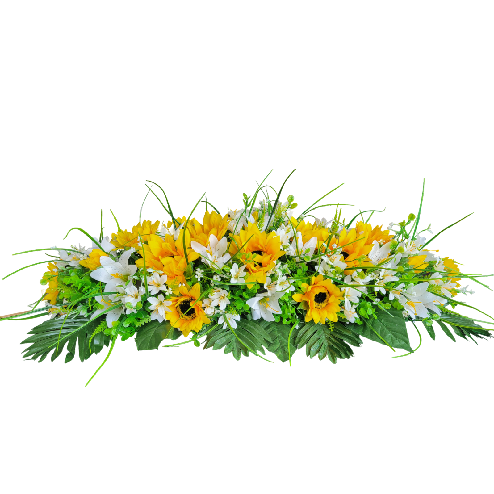 sunflower casket spray SFD